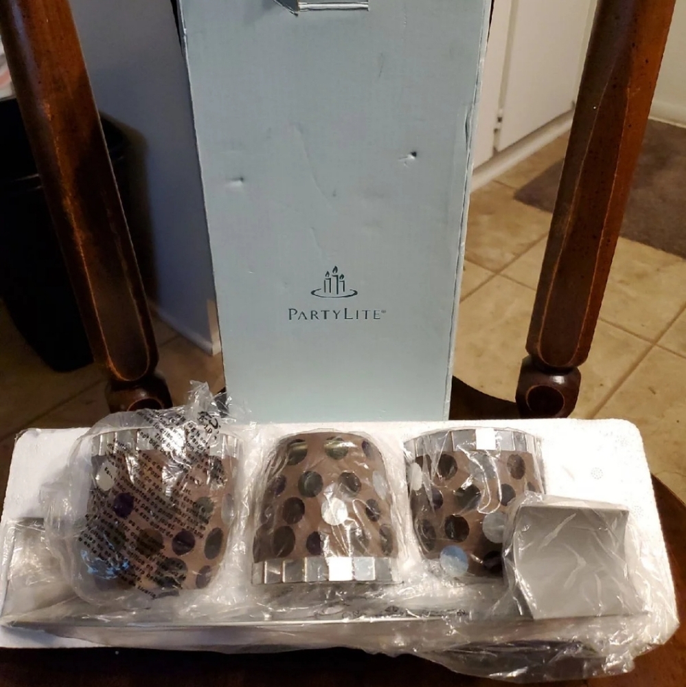 Partylite Miranova Tealight Centerpiece